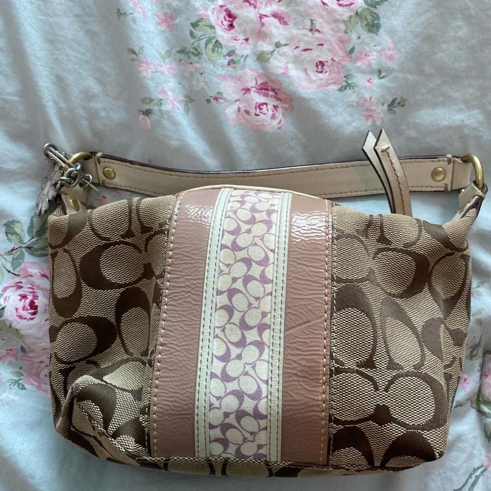 Small coach shoulder bag